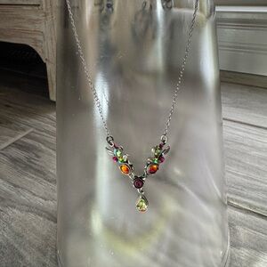 Firefly Necklace and Matching Earrings